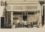 [Men and women in front of store in Loomis]