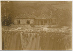 [Exhibit showing miniature buildings from Graton at the Sebastopol Apple Show]