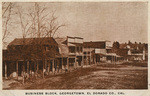 Business block, Georgetown, El Dorado Co., Cal.