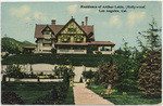 Residence of Arthur Letts, [Hollywood], Los Angeles, Cal.