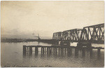 View of Dumbarton Bridge over S.F. bay