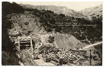 Caved-in tunnel no. 10 on Cuesta Grade near San Luis Obispo, Cal. 1910 # 638