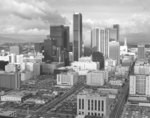 [Aerial view of Los Angeles from Occidental Building]