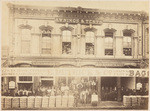 Bags, 119, 121 and 123 Clay Street, and 118 and 120 Commercial Street, San Francisco. E. Detrick, J. H. Nicholson (2 views)