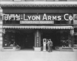 [Tufts-Lyon Arms Co. sporting goods store]