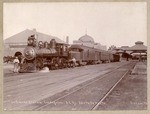 La Grande Station, Los Angeles. S.C. Ry.. [sic] Santa Fe Route.