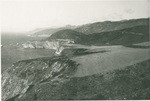 View South towards Bixby Creek Bridge, Carmel - San Simeon Highway, Calif