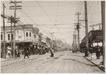 View of busy Fillmore street - one year after