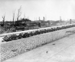 Burned cable cars, California & Hyde. June 23, 1906