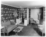 [Interior display area Yorkshire clothing store, Westwood Boulevard, Westwood] (6 views)