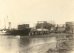 [Boatyard at Wilmington, ca. 1917]