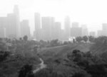 [Los Angeles in smog from Elysian Park], views 1 & 2