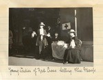 Young ladies of Red Cross selling flue [sic] masks.