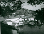 Tiburon waterfront as seen from top of hill bet. Belvedere and Tiburon (2 views)