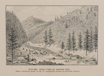 Rich bar, Middle Fork of Feather River, from a painting made in 1851, in possession of Mr. F. B. Whiting, Quincy