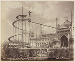 Achille Philion, The Marvelous Equilibrist, in his Spiral Tower Revolving Globe Exhibition. Cal. Mid. Inter. Exposition, San Francisco, Cal., 8221