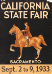 California State Fair, Sacramento, Sept. 2 to 9, 1933