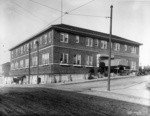 [Temporary Palace Hotel. Post and Leavenworth Sts.]