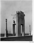 [Sixth Street Bridge, spanning 101 Freeway at Sixth Street, Los Angeles] (2 views)