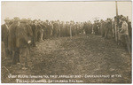 Just before turning the first shovel of dirt, commencement of the Fresno-Hanford Interurban Railroad