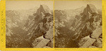 Tasayac, or the Half Dome, from Glacer Point, Yosemite Valley, Mariposa County, Cal., 1152