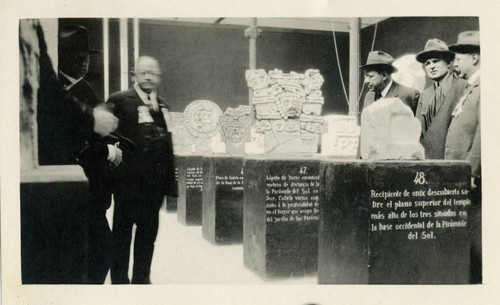 Archaeological display, Mexico