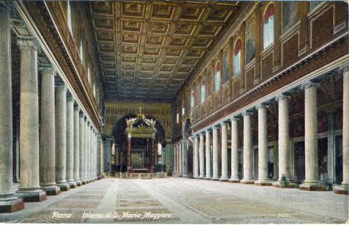 Postcard, Interno di S. maria Maggiore