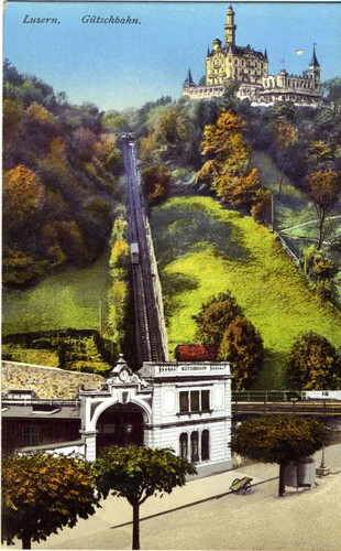 Postcard, Gütschbahn