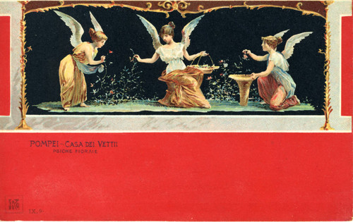 Postcard, Casa dei Vetti - Psiche Fioraie