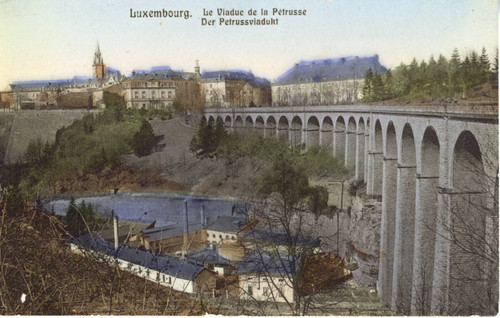 Postcard, Le Viaduc de la Petrusse