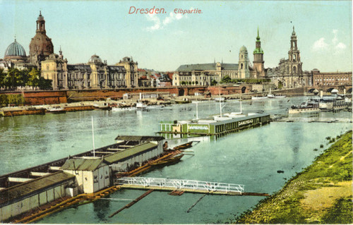 Postcard, Elbe River