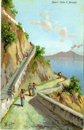 Postcard, Scala di Anacapri