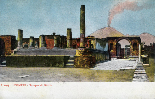 Postcard, Tempio di Giove