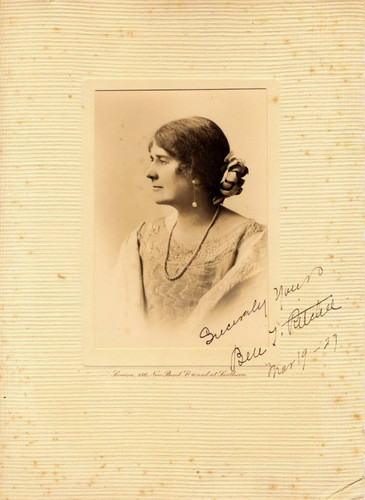 Autographed publicity portrait of Bell Ritchie