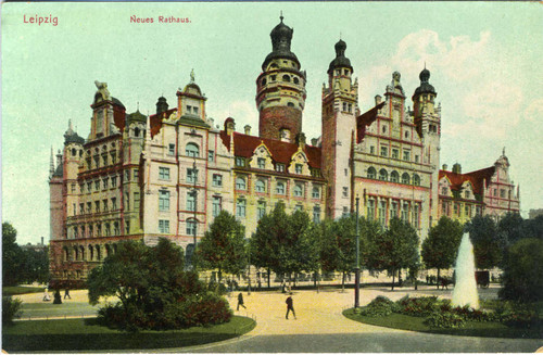 Postcard, Neues Rathaus