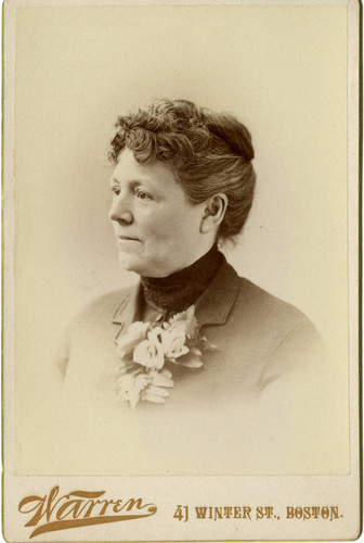 Portrait of unidentified woman