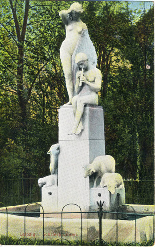 Postcard, Schäferbrunnen