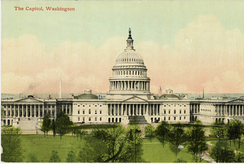 Postcard, The Capitol, Washington