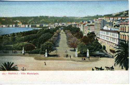 Postcard, Villa Municipale