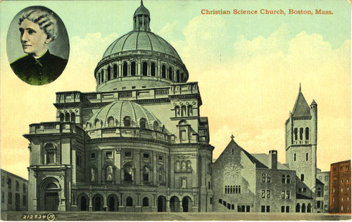 Postcard, Christian Science Church