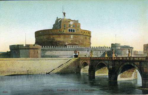 Postcard, Ponte e Castel S. Angelo