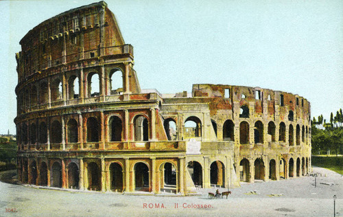 Postcard, Il Colosseo