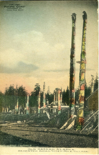 Old Kasaan, Alaska - Deserted Indian Totem Pole Village