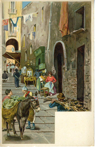 Postcard, "Napoli"