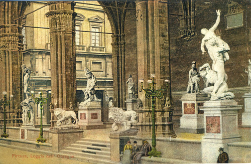 Postcard, Loggia dell Orgagna