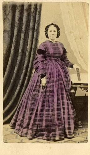 Portrait, Unidentified woman, standing