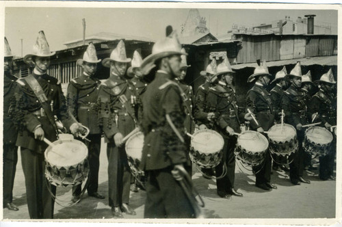 Drum and bugle ensemble, Mexico City