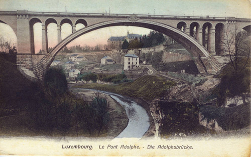 Postcard, Le Pont Adolphe