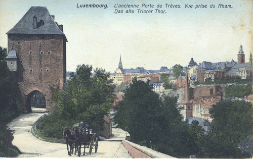 Postcard, L'ancienne Porte de Trèves