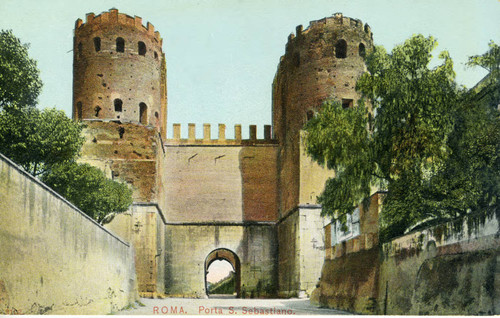 Postcard, Porta S. Sebastiane